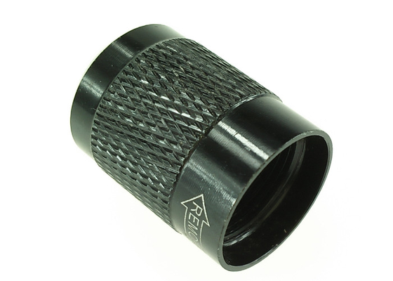 Black Oxidized Aluminum Bushing Spacers for Pin Knurled Sleeve 18 X 25 mm